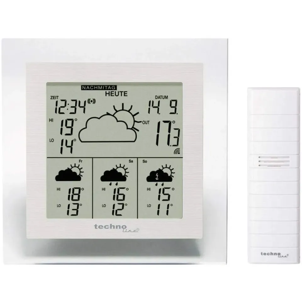 Technoline WD 4002 WetterDirekt-Station transparent 4 Tage