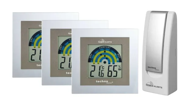 Technoline MA 10011 Raumklimaset 3 Sensoren Gateway Alexa