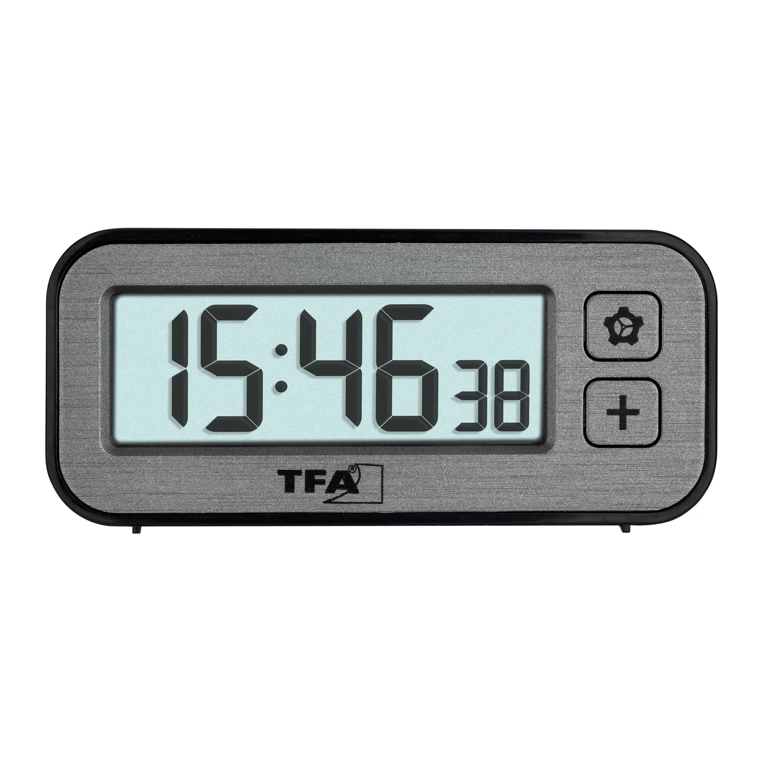 TFA Dostmann Switch 60.2039.10 Mini-Wecker Grau Thermo