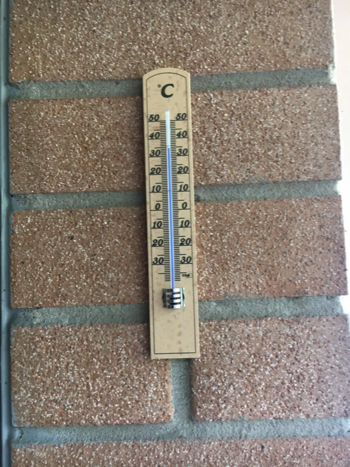 TFA Dostmann 12.1004 Innenthermometer Holz 1 Stück genau