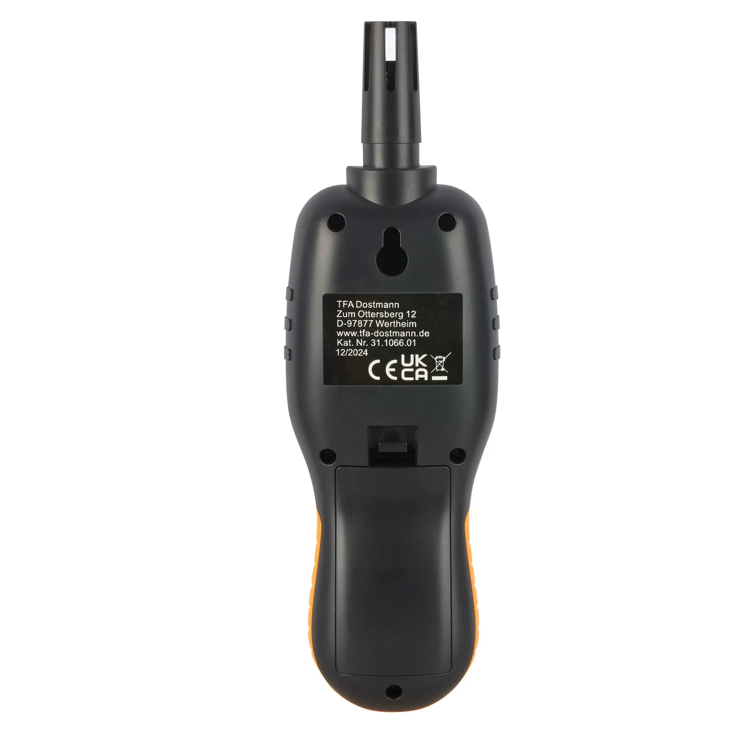 TFA Dostmann 31.1066.01 Hygrometer schwarz 0,3 Grad