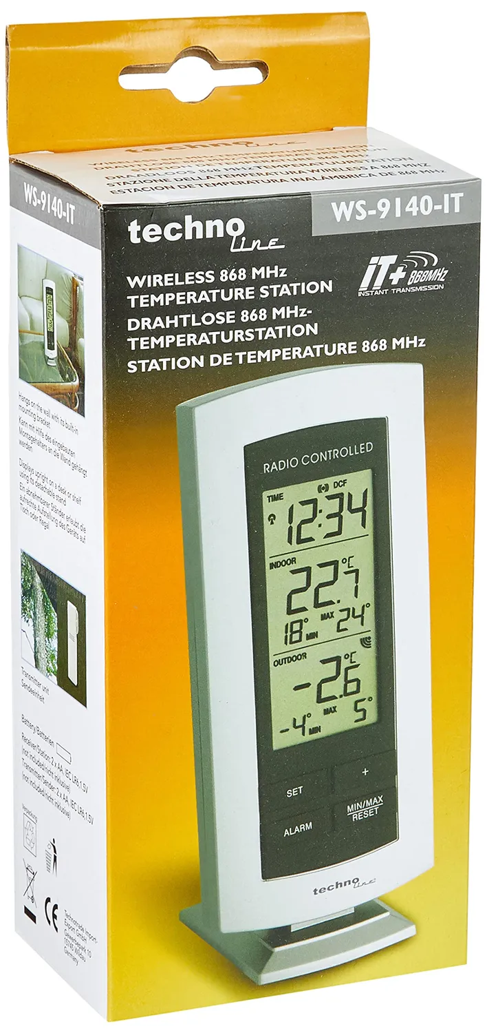 Technoline WS 9140 Funk-Wetterstation Außensensor Min Max