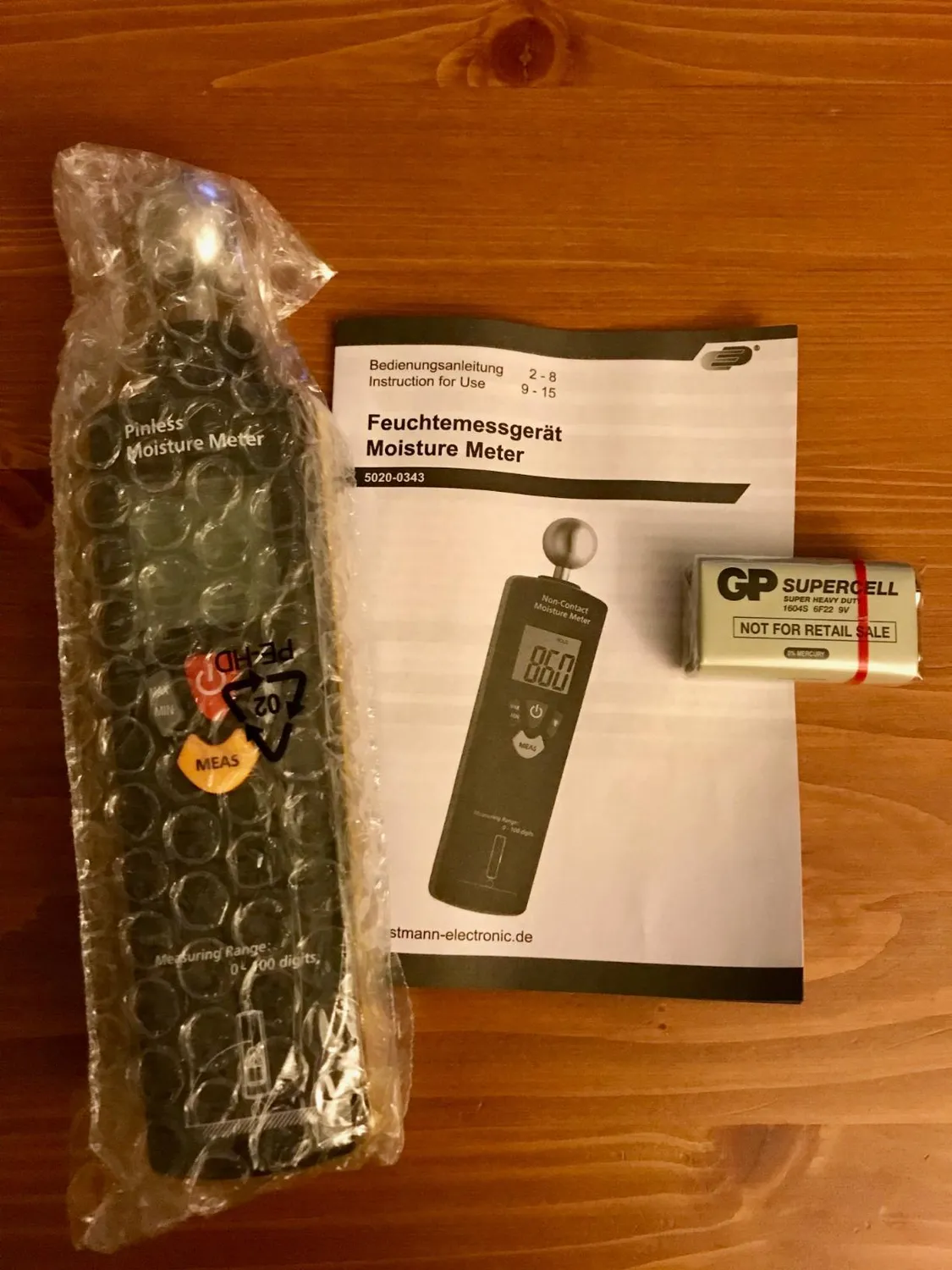 TFA Dostmann Humidcheck 30.5503 Feuchtemessgerät