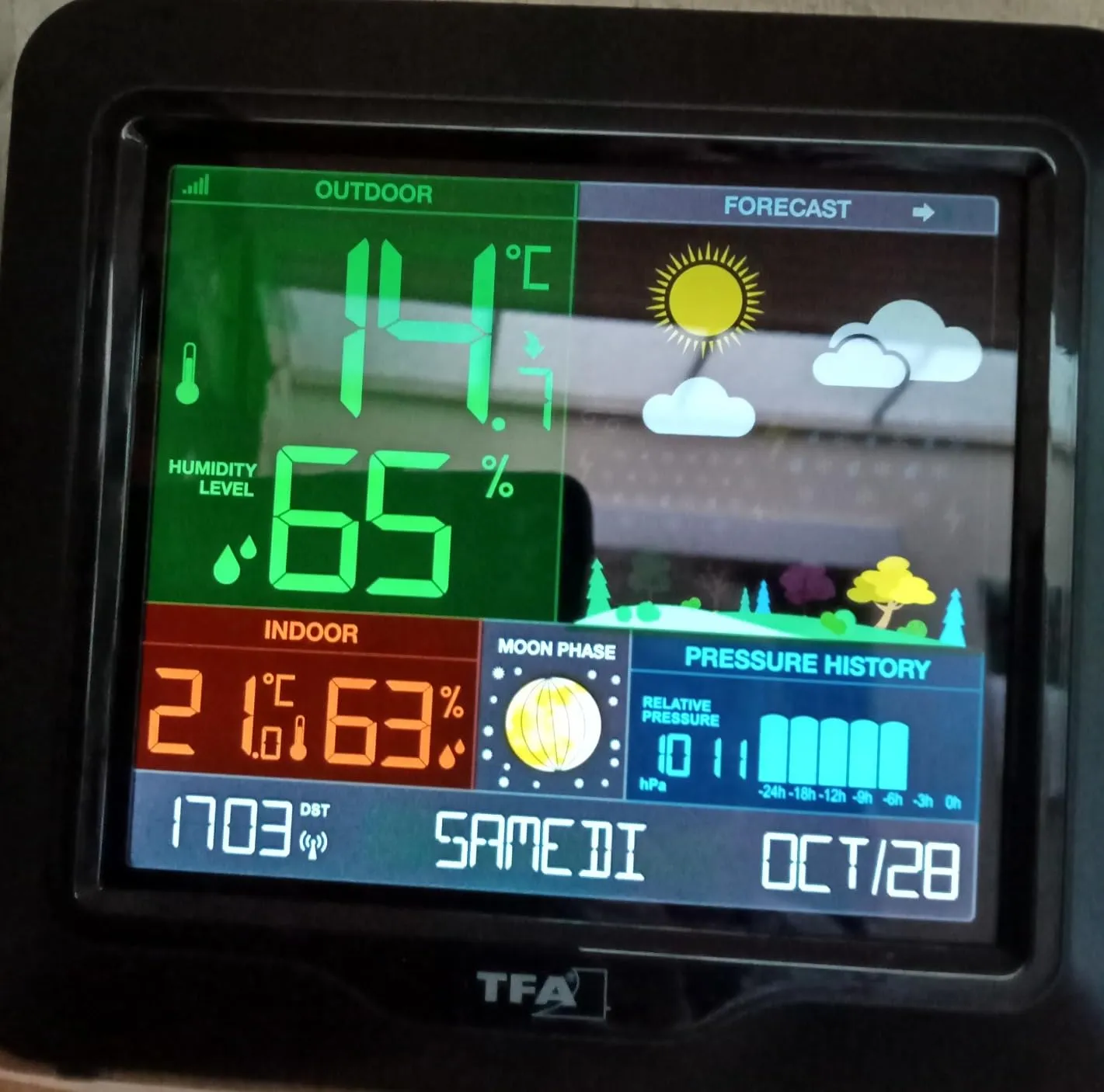 TFA Dostmann Season 35.1150.01 Funk-Wetterstation