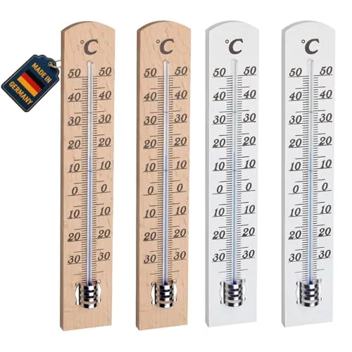TFA Dostmann 95.1031 Thermometer-Set Buche 4er Set