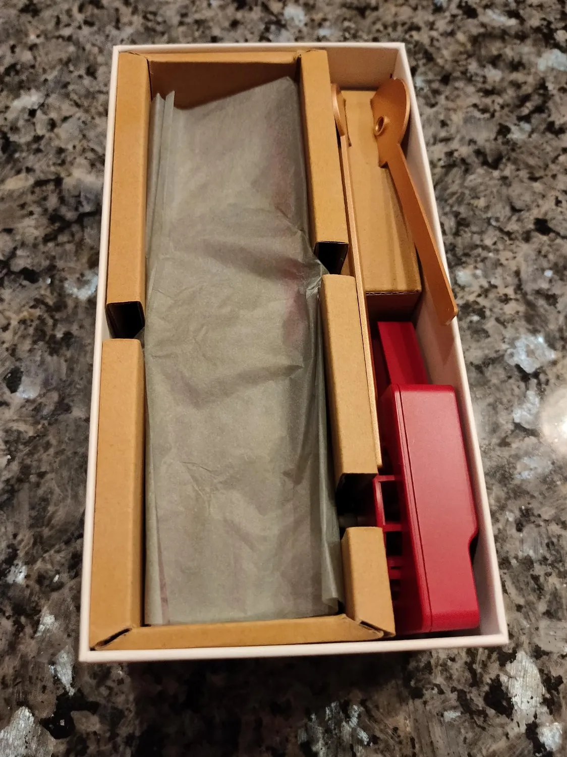 TFA Dostmann Clock in the Box Wanduhr rot 40 cm