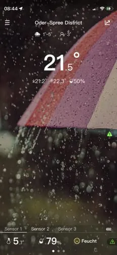 Technoline WD 2000 Wetterstation WLAN mit App und Sensor