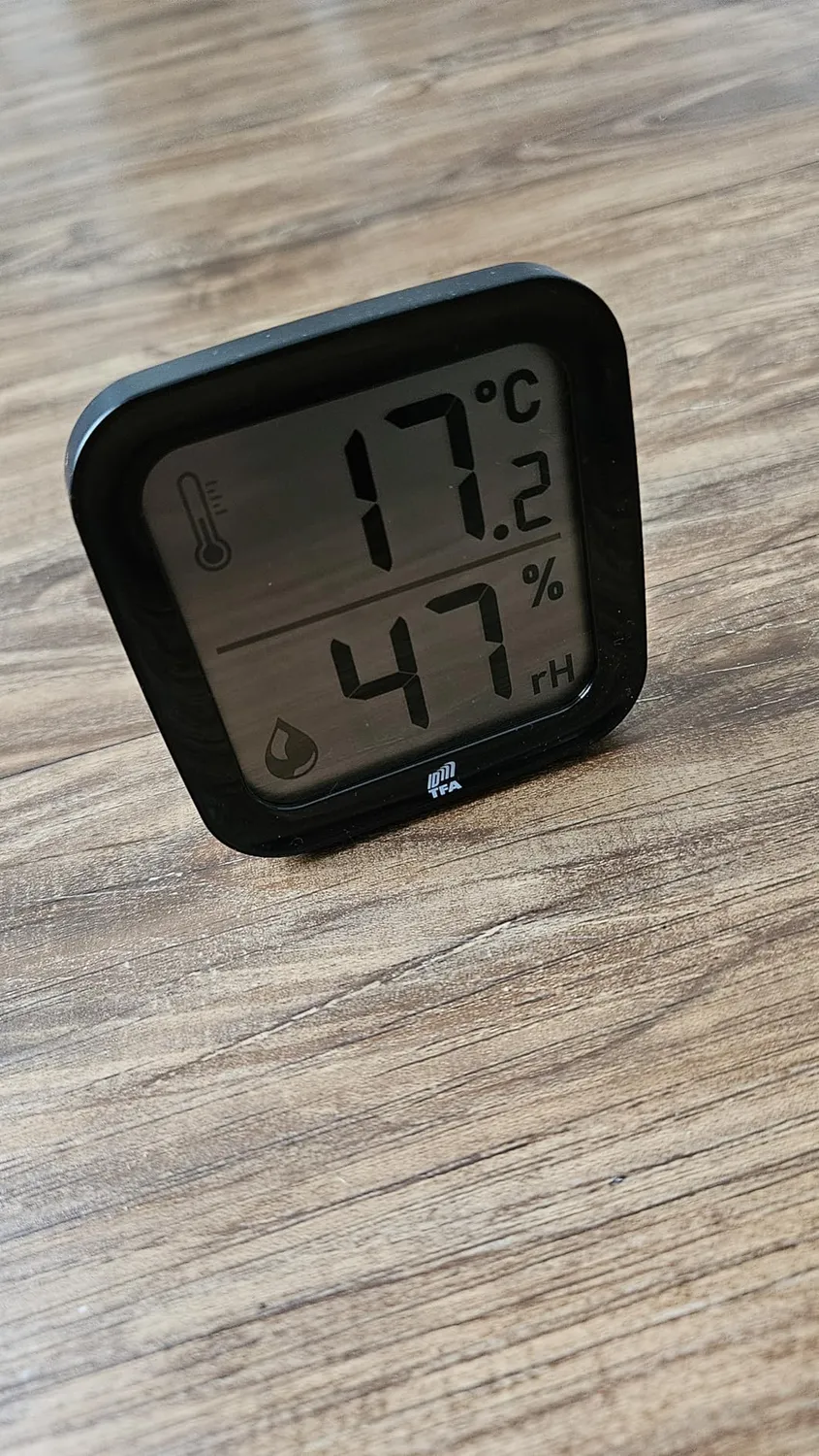 TFA Dostmann TFA.me 30.3908 Innensensor schwarz Temperatur Feuchte