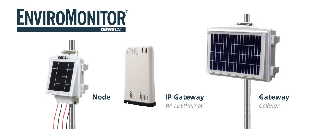 Davis EnviroMonitor 6810 Node Funkknoten 4 Sensoren
