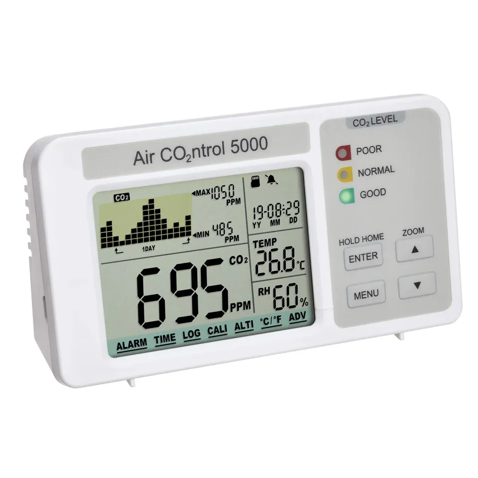 TFA Dostmann AIRCO2NTROL 5000 CO2-Messgerät weiß mit Ampelanzeige