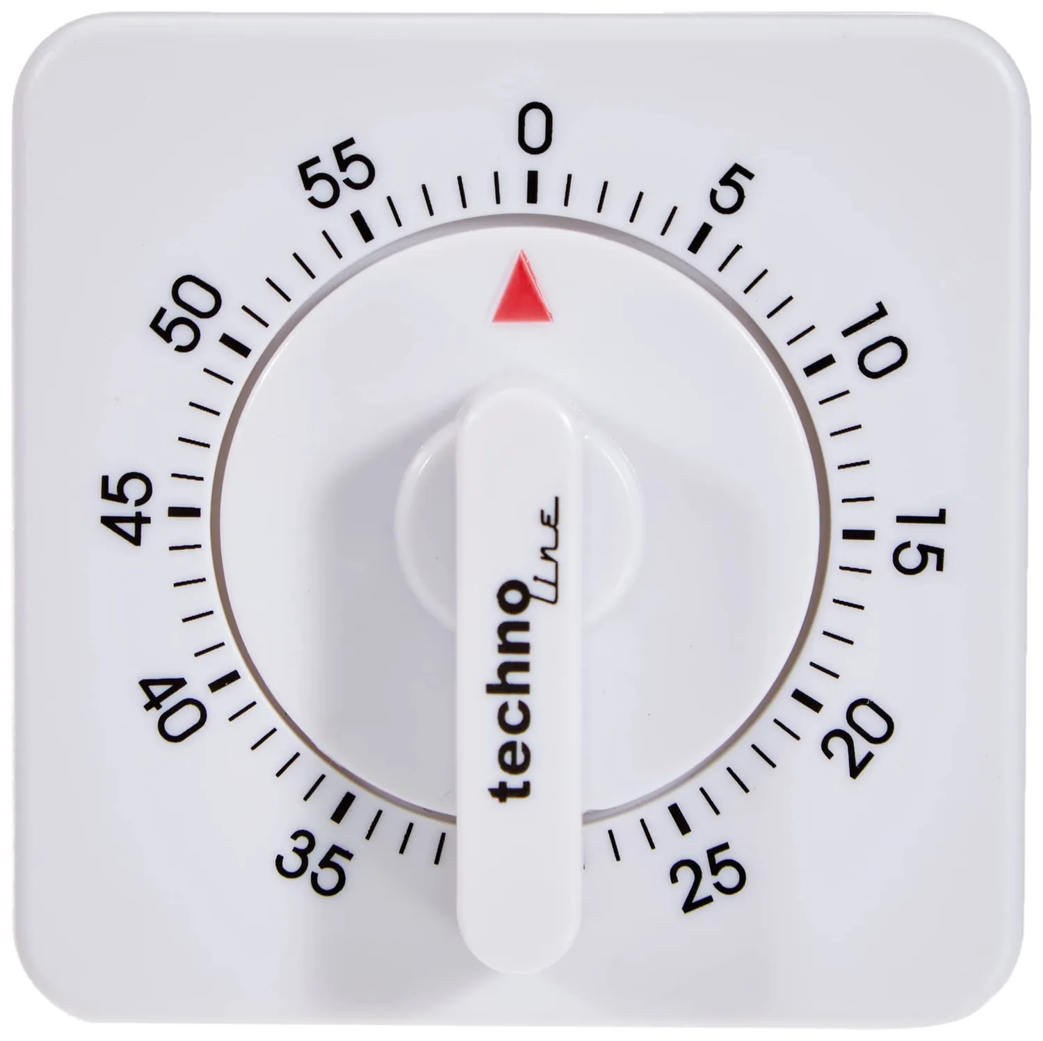 Technoline KZW Kurzzeitwecker analog weiß 60 Minuten