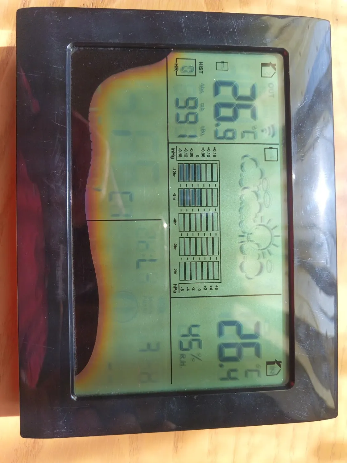 TFA Dostmann Horizon 35.1155.01 Funkwetterstation schwarz
