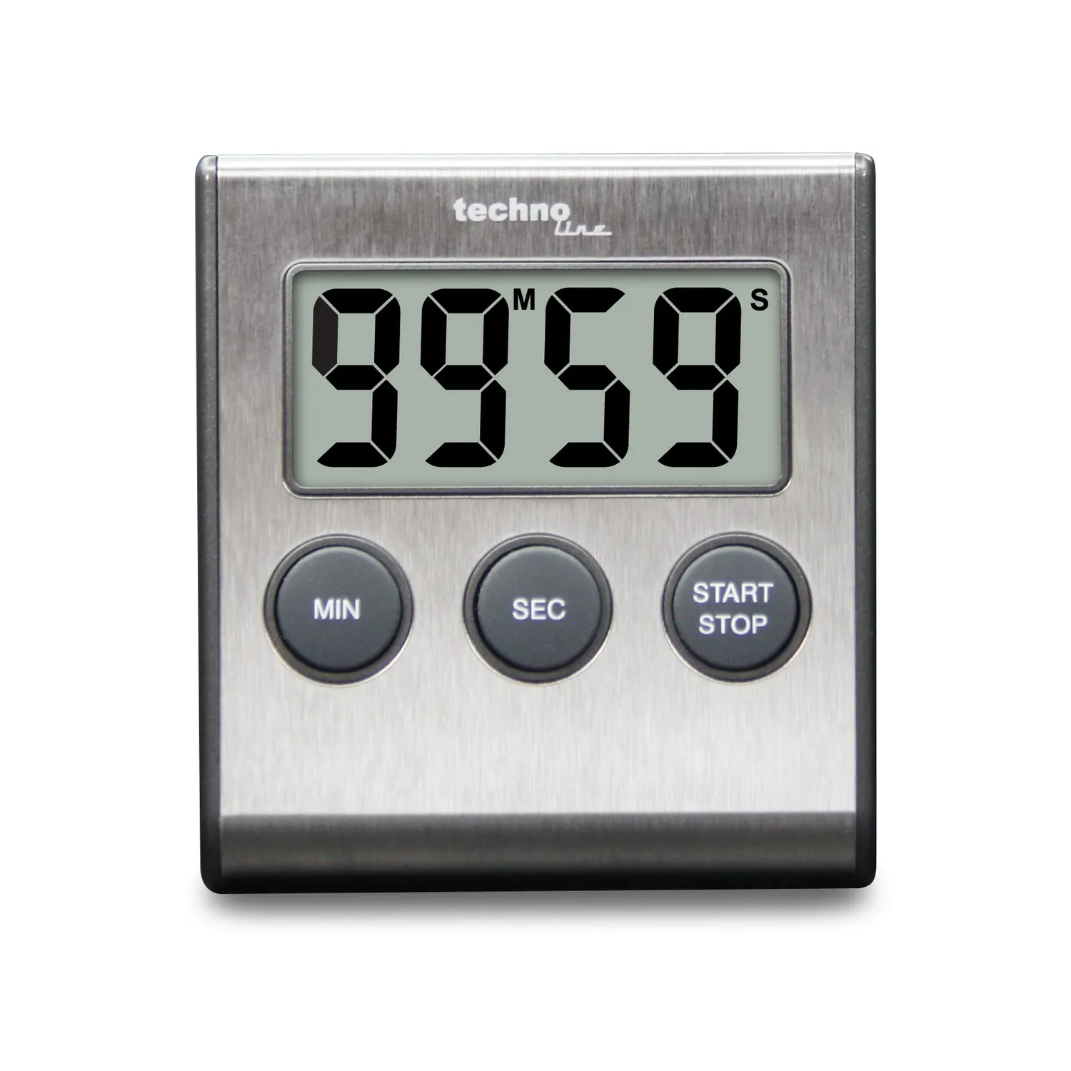 Technoline KT200 Kurzzeitwecker digital Edelstahl Magnet