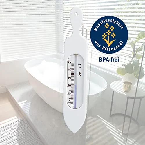 TFA Dostmann 14.3018.02 Badethermometer analog weiß