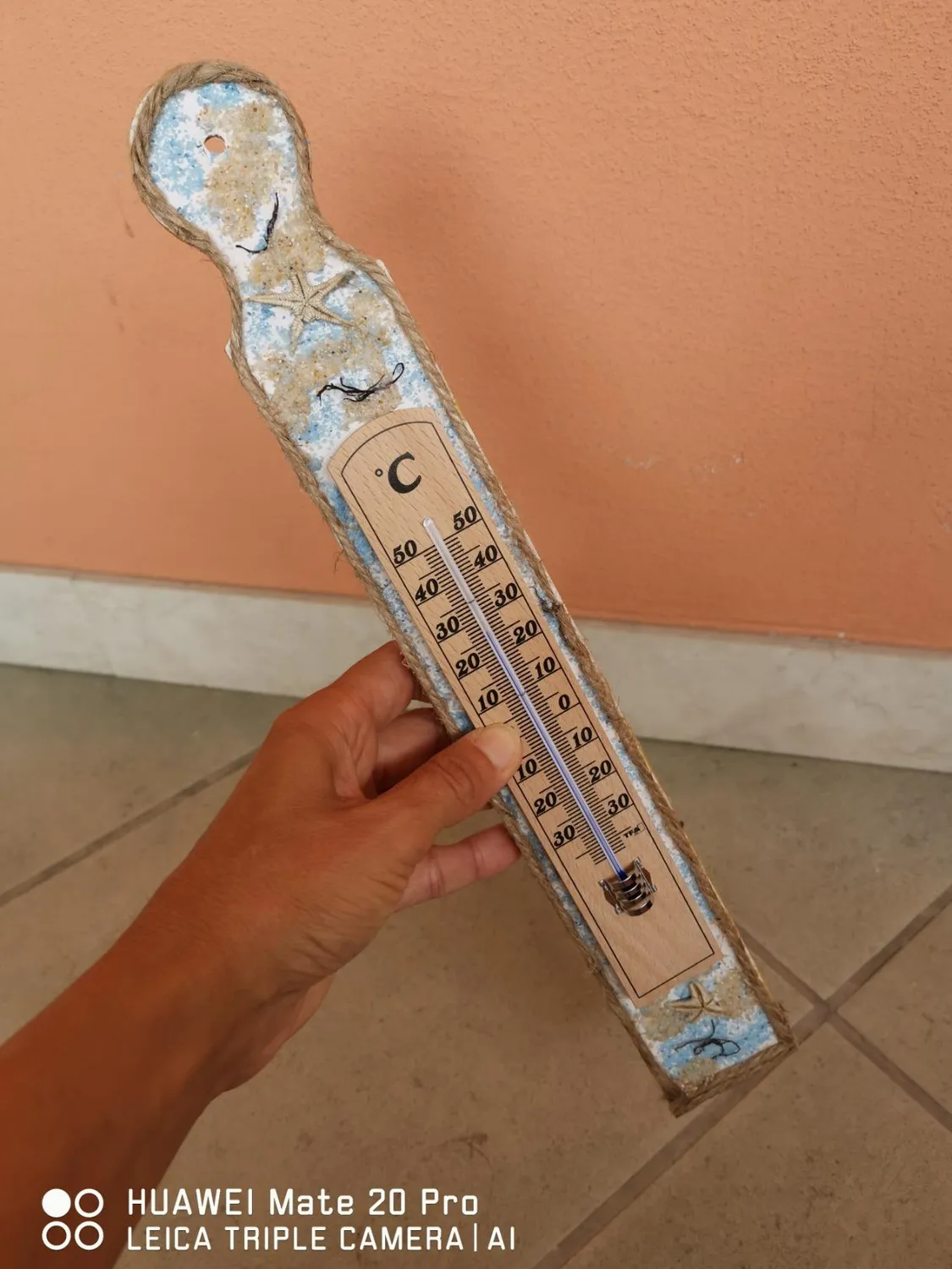 TFA Dostmann 12.1004 Innenthermometer Holz 1 Stück genau