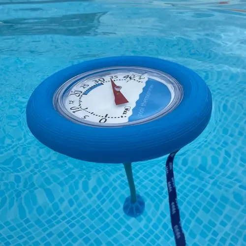 TFA Dostmann Poolwatch 40.2007 Poolthermometer analog blau schwimmend
