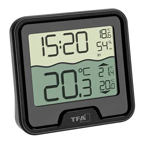 TFA Dostmann Marbella 30.3066.01 Funk-Poolthermometer schwarz