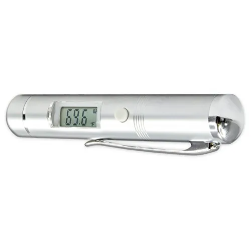 TFA Dostmann Flash Pen Infrarot-Thermometer silber -33 bis 220°C