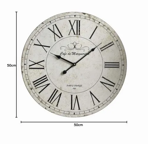 Technoline WT 1510 Wanduhr 50 cm mehrfarbig XXL