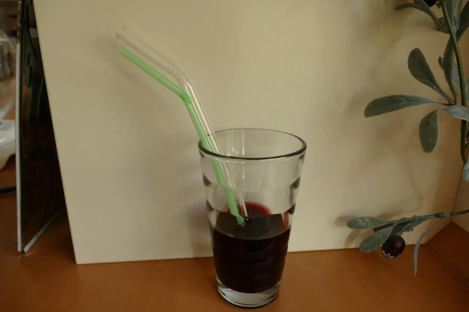 TFA Dostmann GlasWerk Trinkhalme Glas 10 Stück Medium