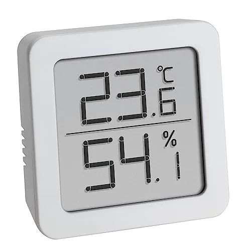 TFA Dostmann 30.5051.02 Thermo-Hygrometer weiß Magnet