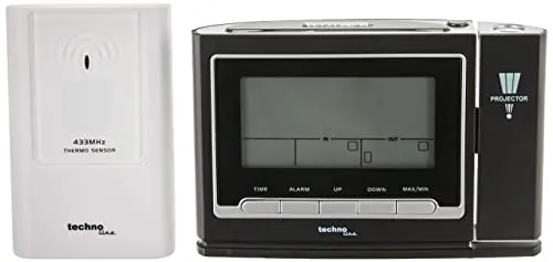 Technoline WT 529 Projektions-Funkwecker anthrazit