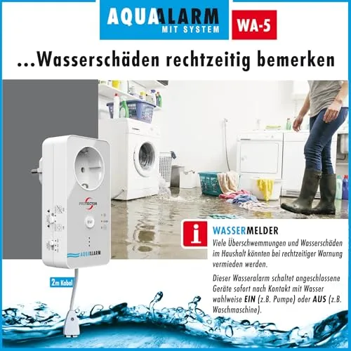Protector WA-5.1 Wassermelder 2 m Kabel