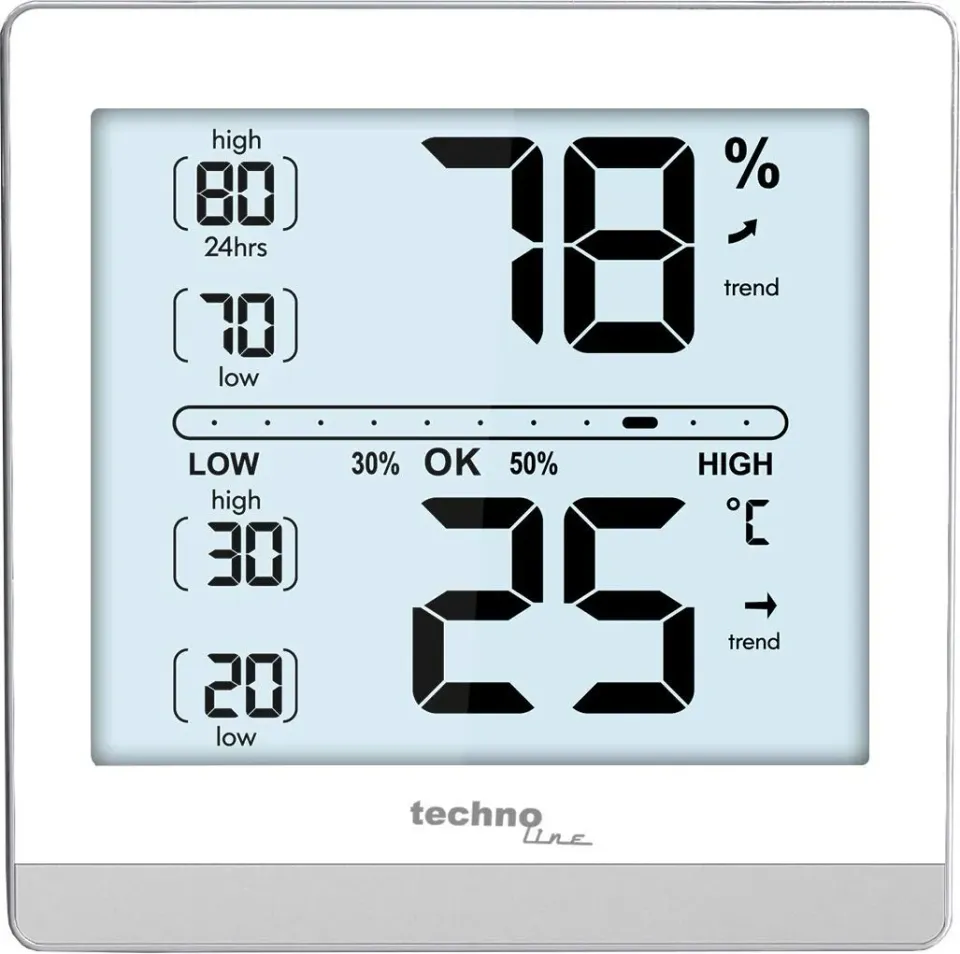 Technoline WS 9470 Raumklimastation kalibrierbar