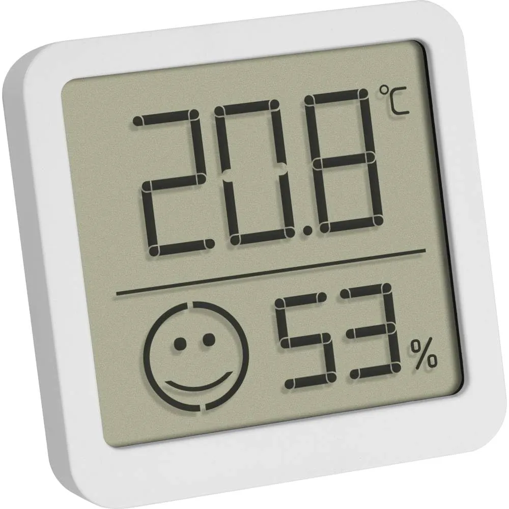 TFA Dostmann 30.5053.01 Thermo-Hygrometer 2er Set schwarz