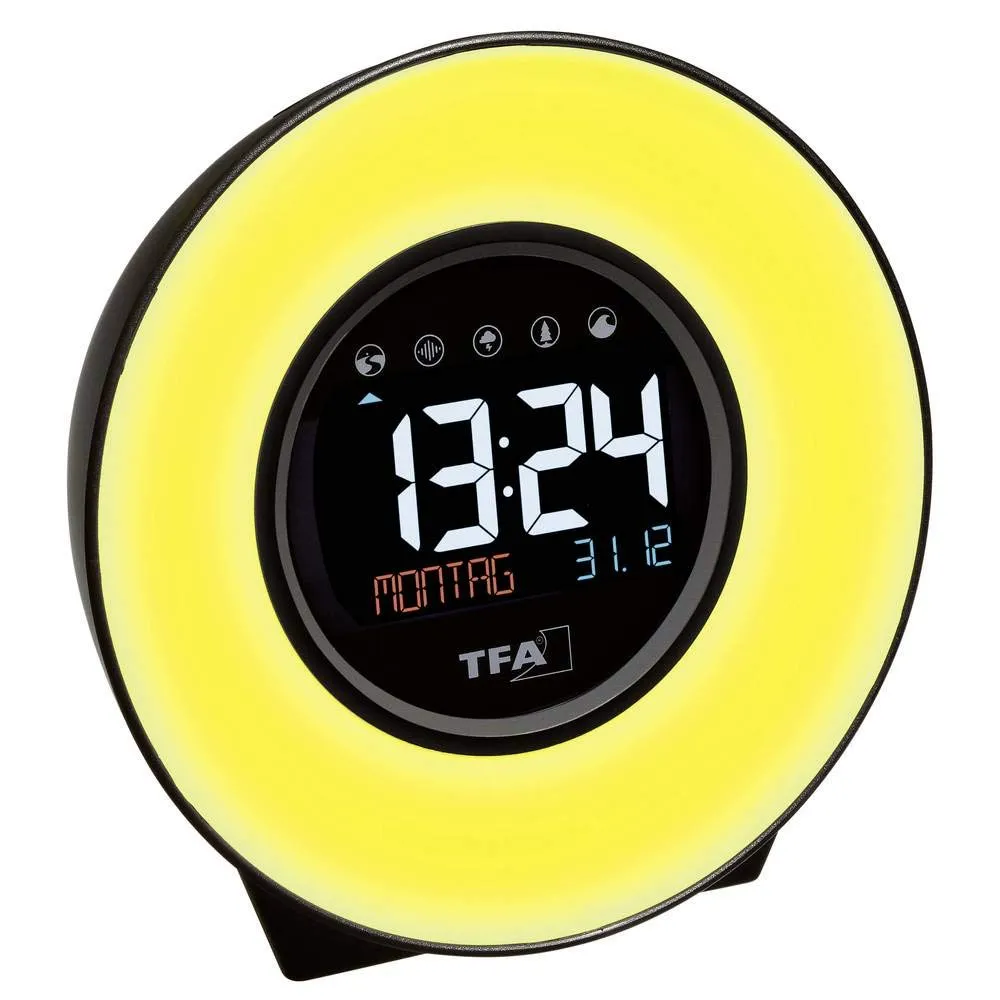TFA Dostmann Moodlight 60.2023.02 Lichtwecker weiß Naturklang