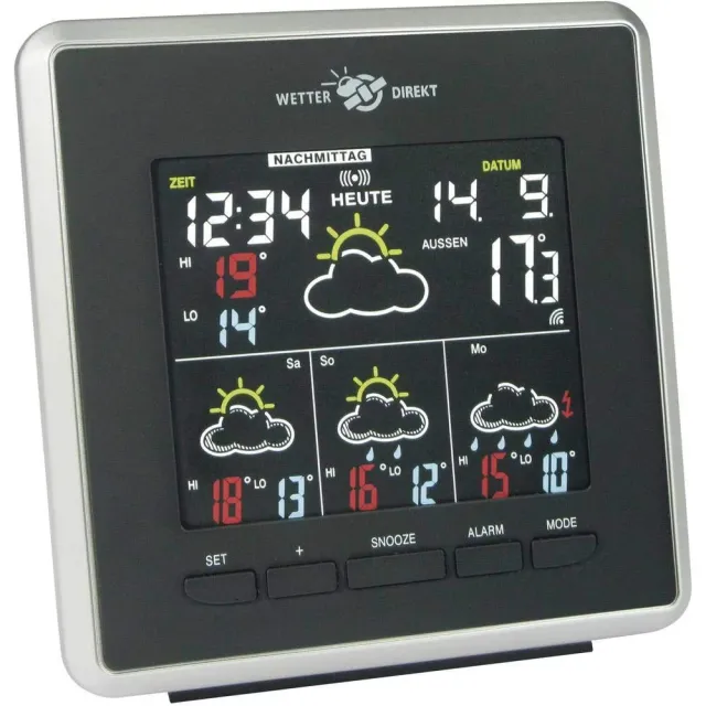 Technoline WD 4026 Wetterstation satellitengestützt LED