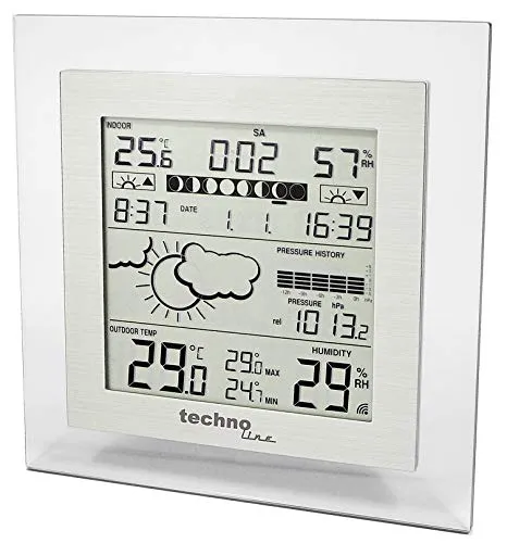 Technoline WS 9257-IT Wetterstation Luftdruckhistorie