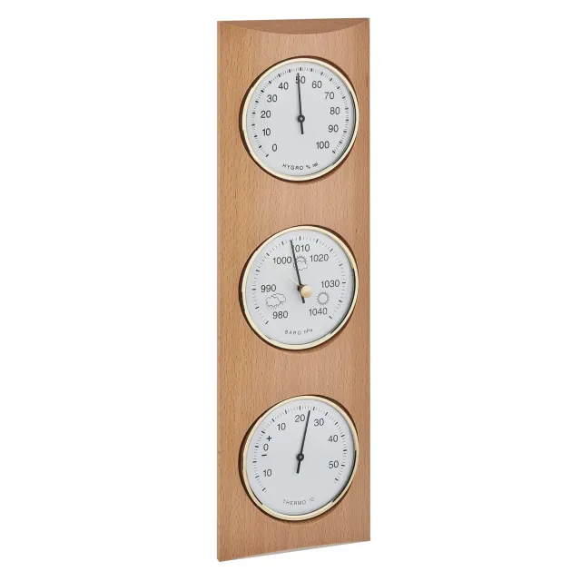 TFA Dostmann 20.1028.05 Wetterstation Holz analog