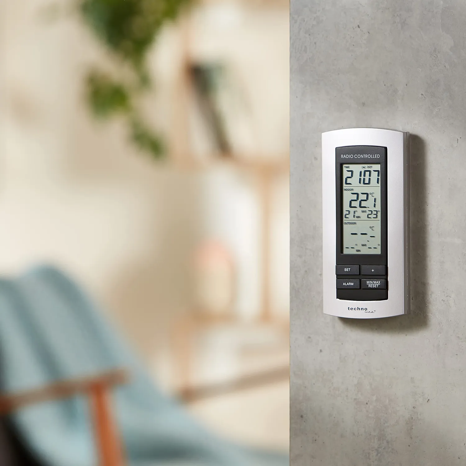 Technoline WS 9140 Funk-Wetterstation Außensensor Min Max