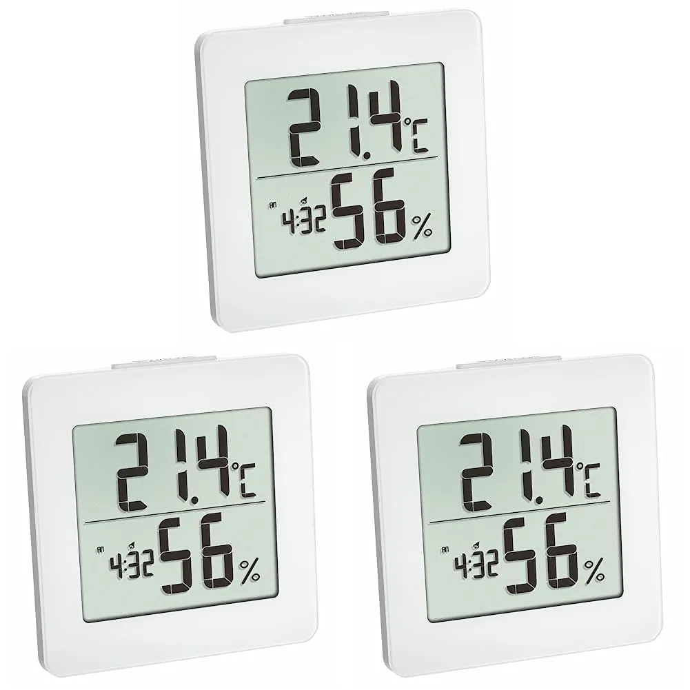 TFA Dostmann 30.5033.02 Thermo-Hygrometer Weiß digital