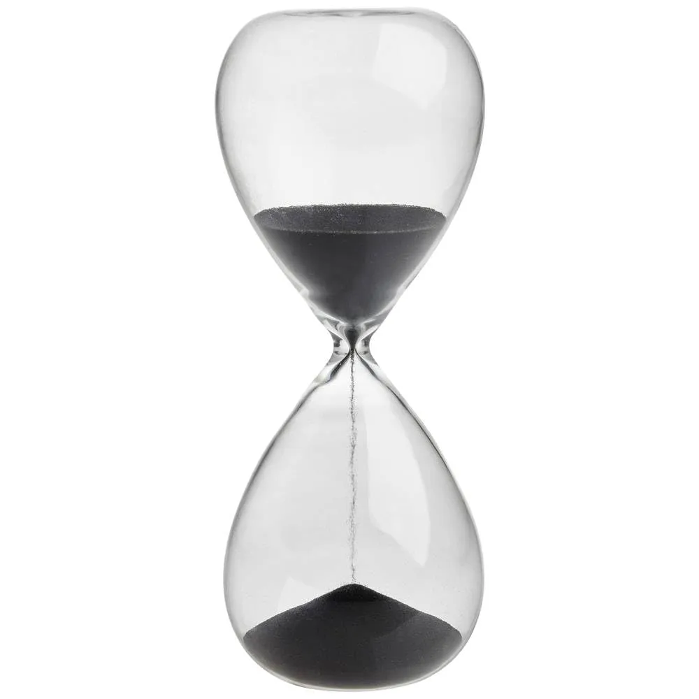 TFA Dostmann 18.6009 Sanduhr 15 Minuten Gold aus Glas