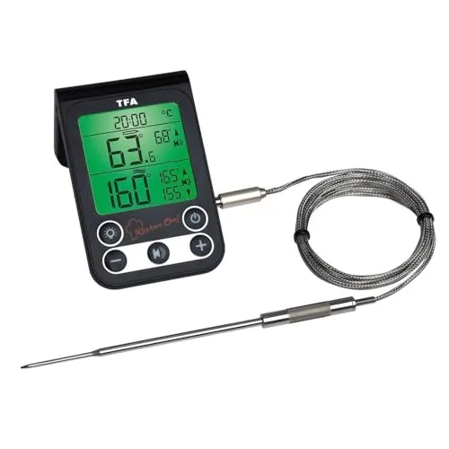 TFA Dostmann Küchen-Chef 14.1512.01 Grillthermometer schwarz