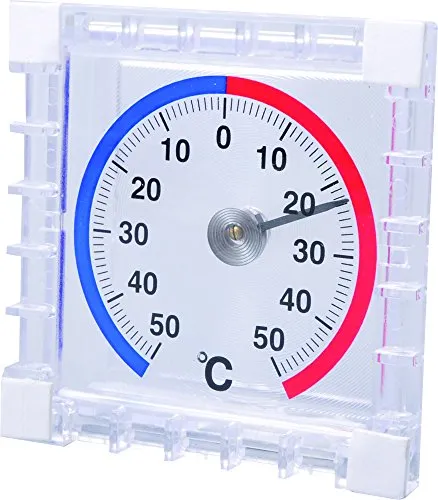 Technoline WA 1010 Fensterthermometer Weiß Analog -50°C