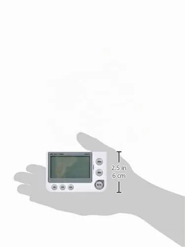 TFA Dostmann 38.2024 Timer Stoppuhr weiß mit Magnet