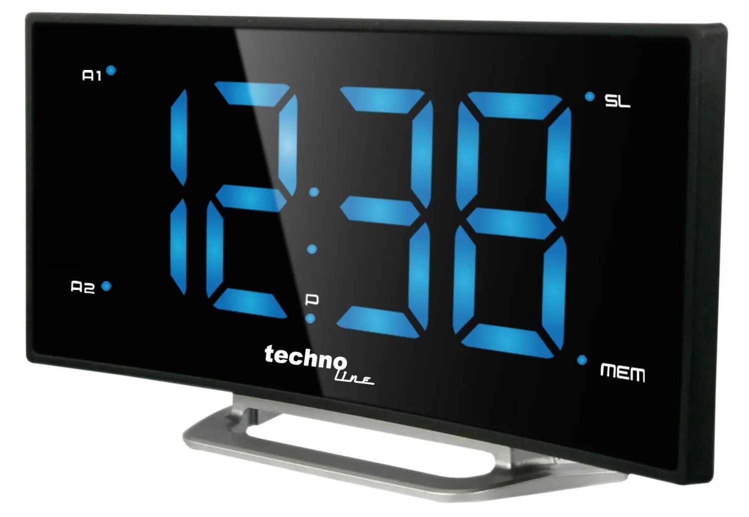 Technoline WT 460 Radiowecker schwarz LED Schlummer