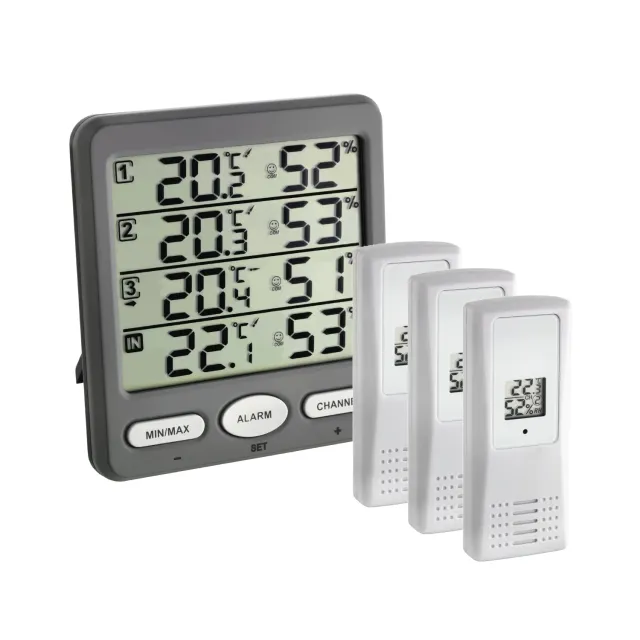 TFA Dostmann 30.3054.10 Klima-Monitor 3 Sender