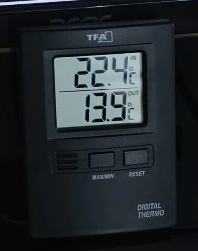 TFA Dostmann 30.1012.01 Thermometer digital Kabelfühler