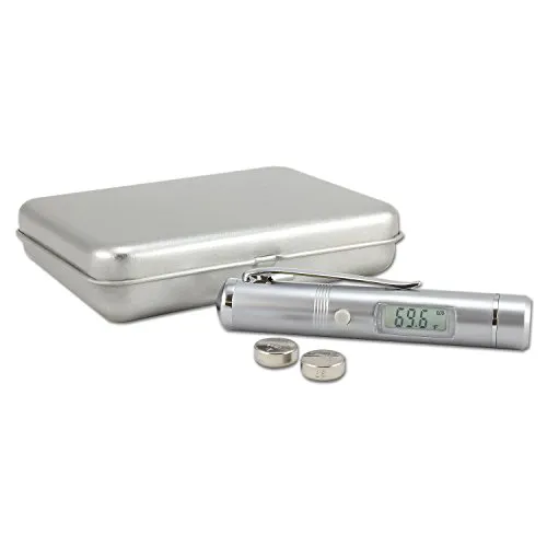 TFA Dostmann Flash Pen Infrarot-Thermometer silber -33 bis 220°C