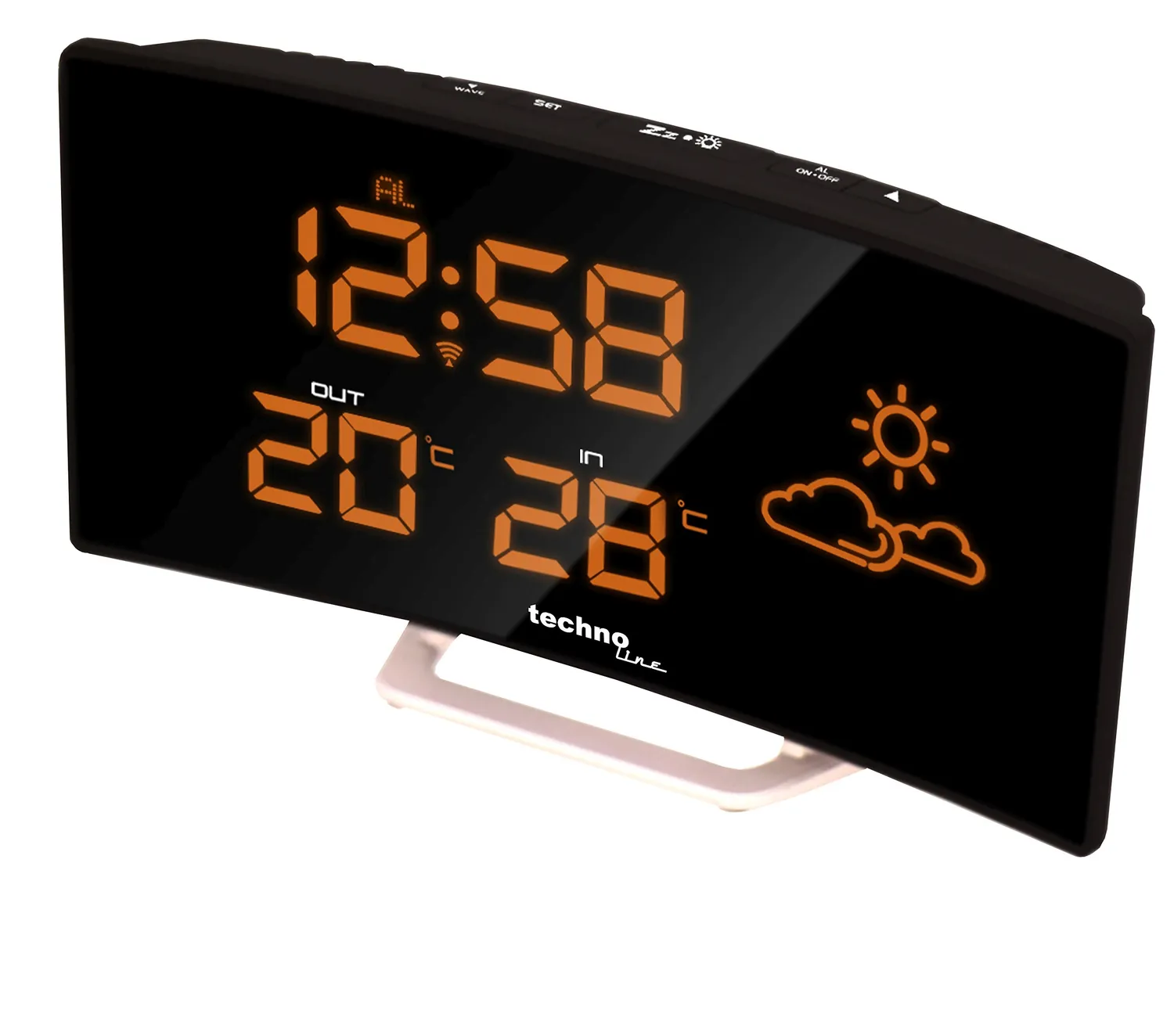 Technoline WS 6832 Wetterstation schwarz Funk