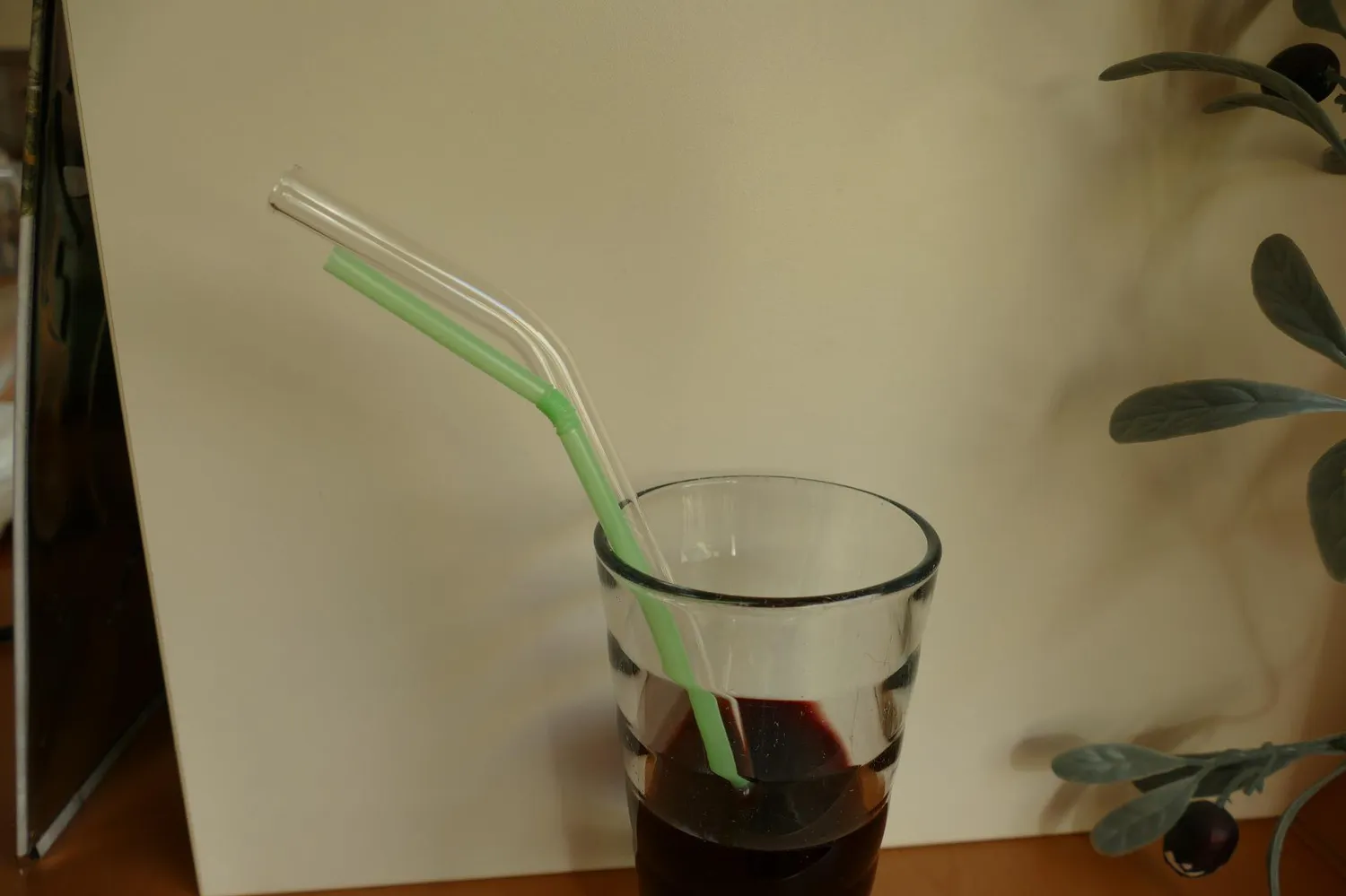 TFA Dostmann GlasWerk Trinkhalme Glas 10 Stück Medium