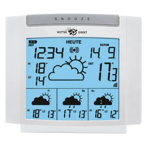 Technoline WD 4001 WetterDirekt Wetterstation weiß 4-Tage