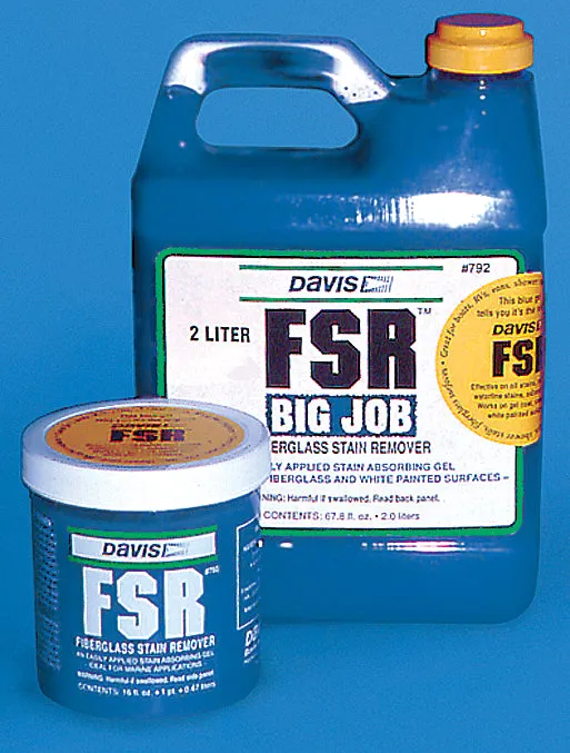 Davis FSR Fiberglas-Reinigungsgel Rostflecken