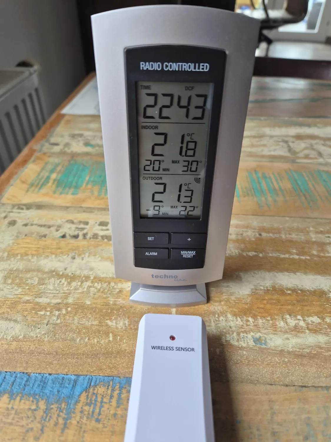 Technoline WS 9140 Funk-Wetterstation Außensensor Min Max