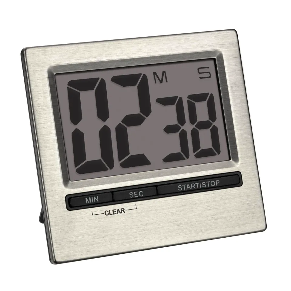 TFA Dostmann Cube-Timer 38.2013 Küchentimer Aluminium 99 Min