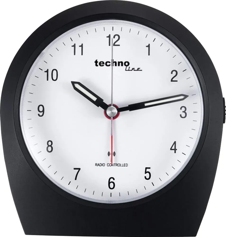 Technoline WT 758 Funkwecker schwarz beleuchtet